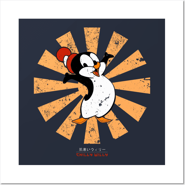 Chilly Willy Retro Japanese Wall Art by Nova5